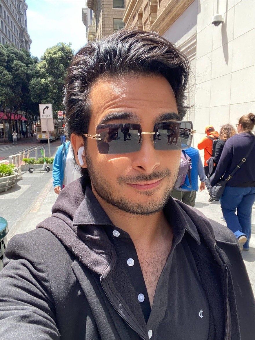 A picture of me visiting the Bay area of SF!